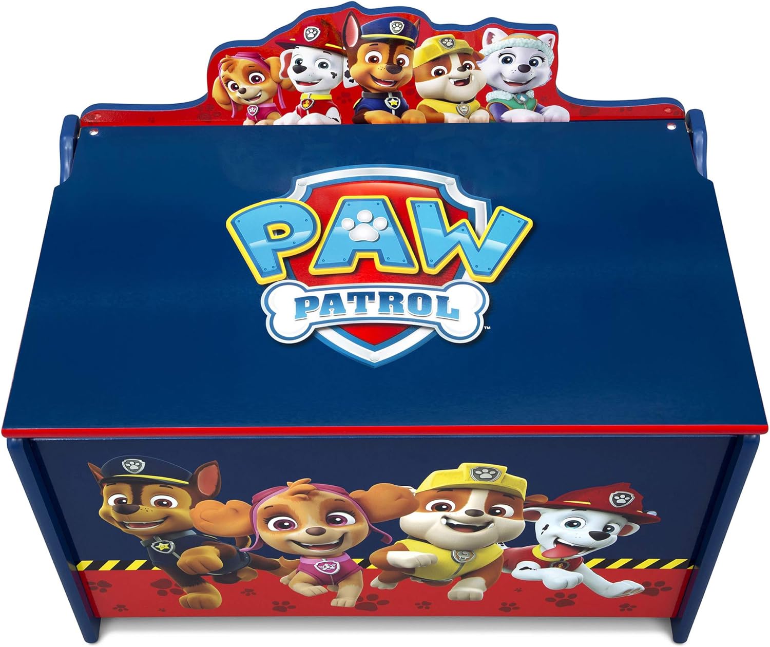 Delta Children Deluxe Toy Box, PAW Patrol6