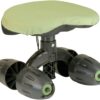 Deluxe Garden Rocker Rolling Work Seat with Comfort Cushion and Patented Rocking Wheels Stool Cart |Made in USA | Model GB1321