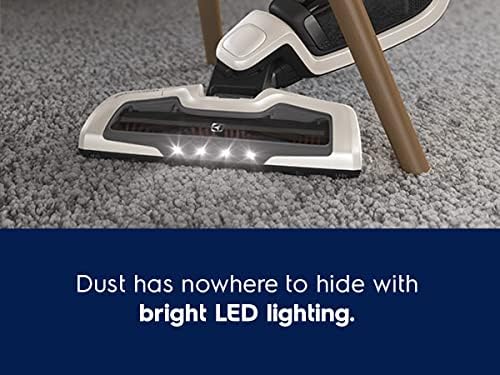 Electrolux Ergorapido Stick Cleaner Lightweight Cordless Vacuum with LED Nozzle Lights and Turbo Battery Power, for Carpets and Hard Floors, in, Satin White0