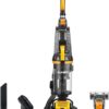 Eureka Powerful Carpet and Floor, Household Cleaner for Home Bagless Lightweight Upright Vacuum, MaxSwivel Pro NEU350 with Pet Tool, Yellow