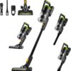 Eureka RapidClean Pro Cordless Cleaner for Hard Floors Lightweight Vacuum LED Headlights, Convenient Stick and Handheld Vac, Green, NEC285GR