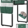 Foldable Garden Kneeler and Seat - 350 Lbs Heavy Duty Gardening Stool with Large Tool Bag, Thicker Wider Softer Kneeling Pad, Portable Garden Bench Gardening Gifts for Women, Seniors - Green