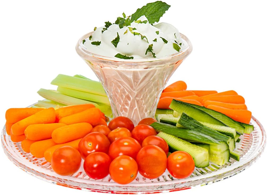 Godinger Dublin Cake Plate Cake Stand,12 inches7