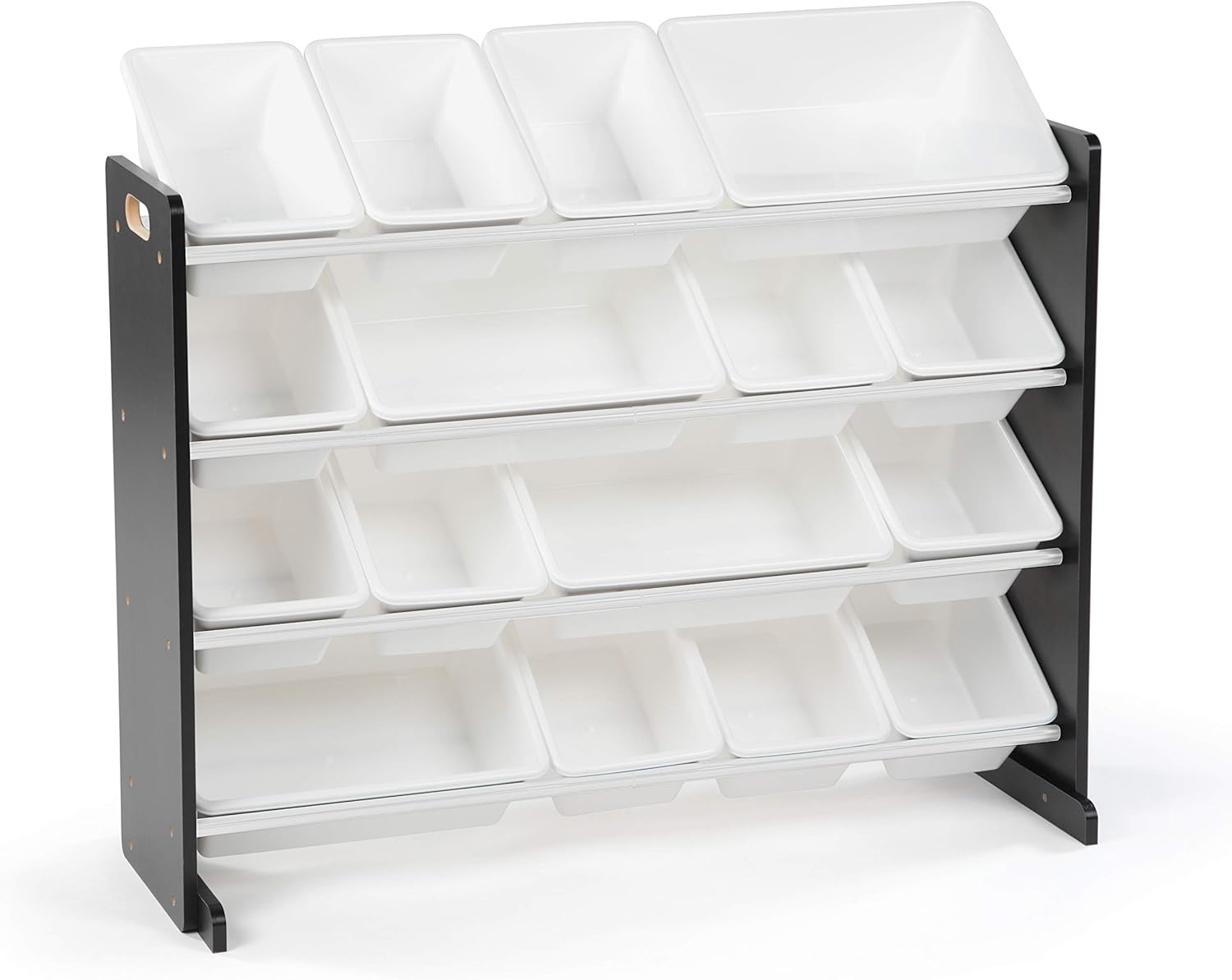 Humble Crew, Black with White Extra-Large Supersized Storage Organizer, Plastic Bins Humble Crew, Black with White Extra-Large Supersized Storage Organizer, Plastic Bins