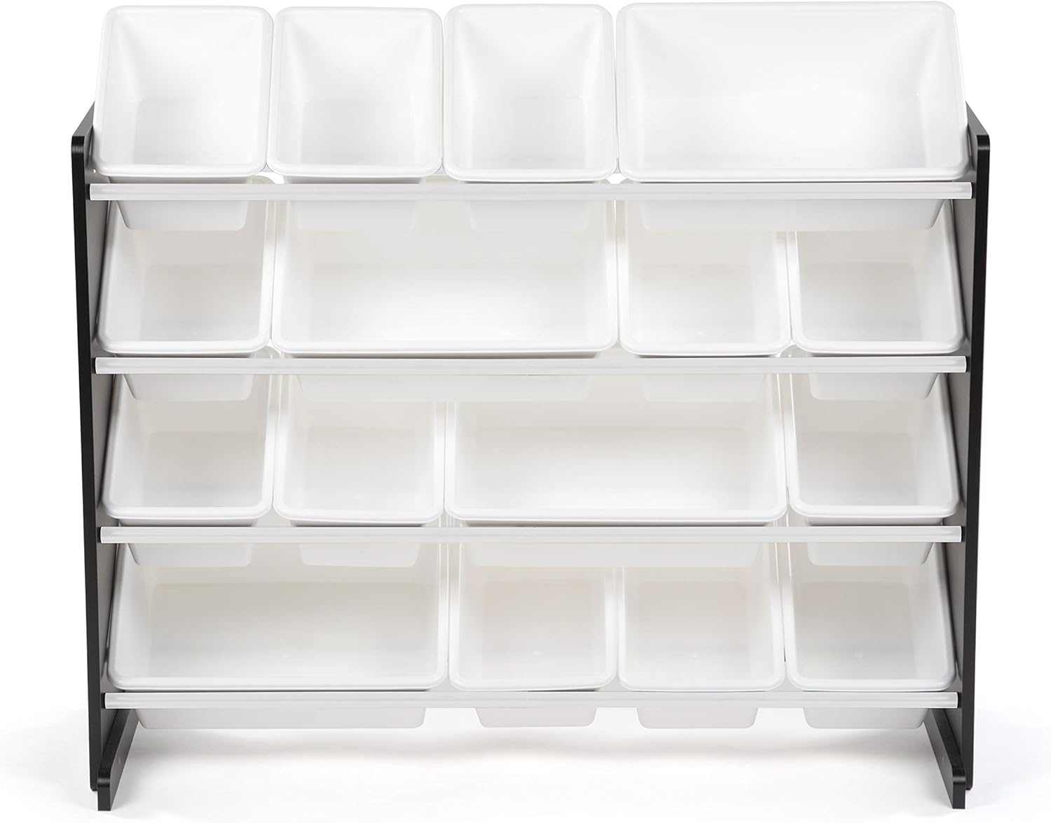 Humble Crew, Black with White Extra-Large Supersized Storage Organizer, Plastic Bins3