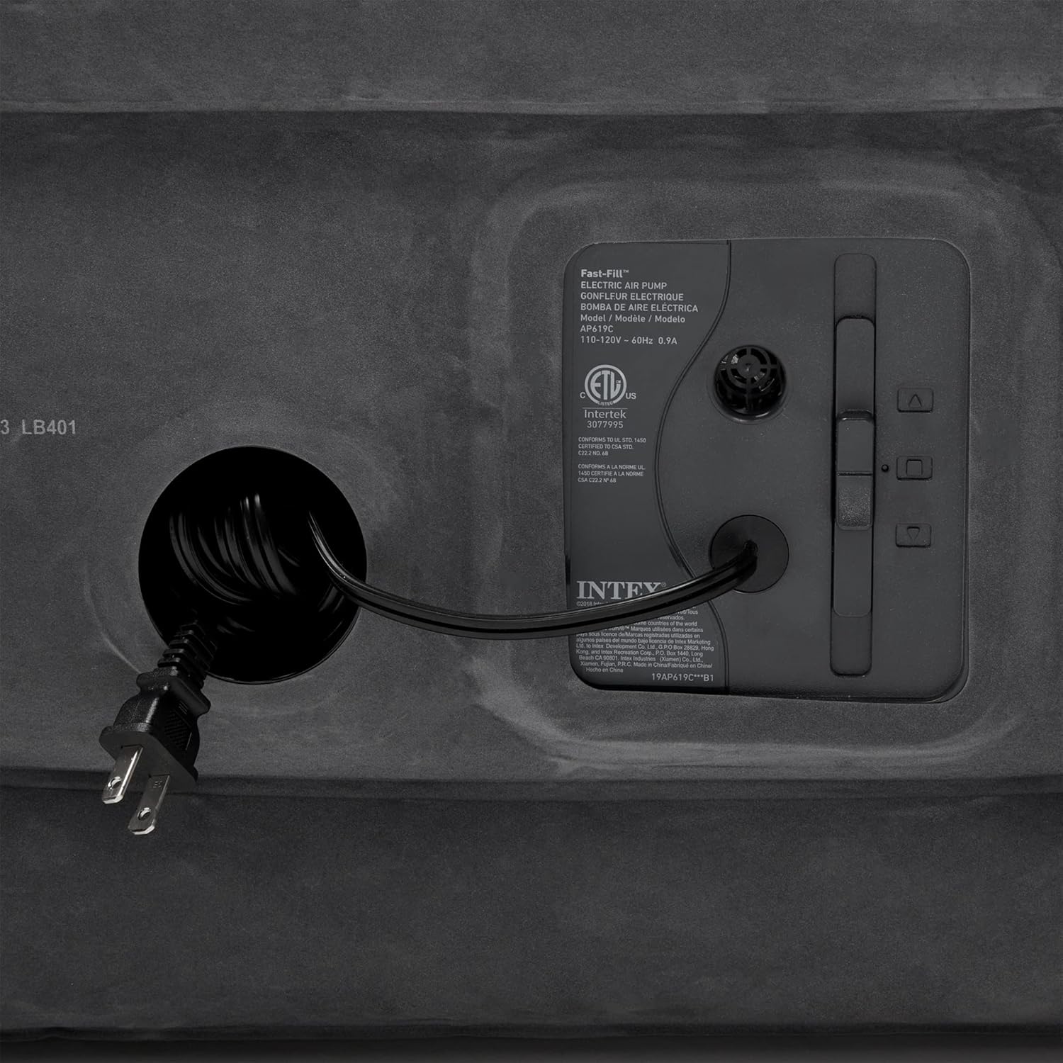 Intex Comfort Dura-Beam Airbed Internal Electric Pump Bed Height Elevated (2020 Model)4