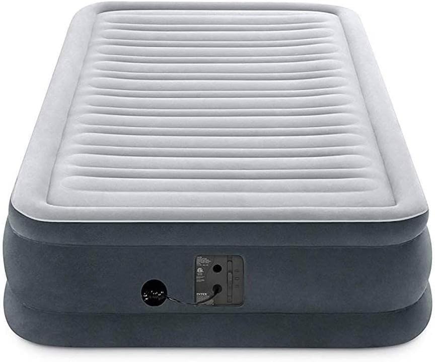 Intex Comfort Dura-Beam Airbed Internal Electric Pump Bed Height Elevated (2020 Model)9