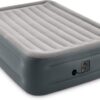 Intex Dura-Beam Series Essential Rest Airbed with Internal Electric Pump, Bed Height 18", Queen (2020 Model)