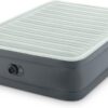 Intex PremAire I Fiber-Tech Elevated Dura Beam Technology Home Air Mattress Bed with Electric Built-in Pump, Full