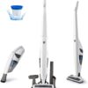 Kenmore DS1030 Cordless Stick Vacuum Lightweight Cleaner 2-Speed Power Suction LED Headlight 2-in-1 Handheld for Hardwood Floor, Carpet & Pet Hair, 3lbs, White