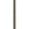 Kichler Winslow 7.5" Mini Kitchen Pendant with Clear Seeded Glass in Brushed Nickel, (7.5" H x 4.25" W), 44032NI