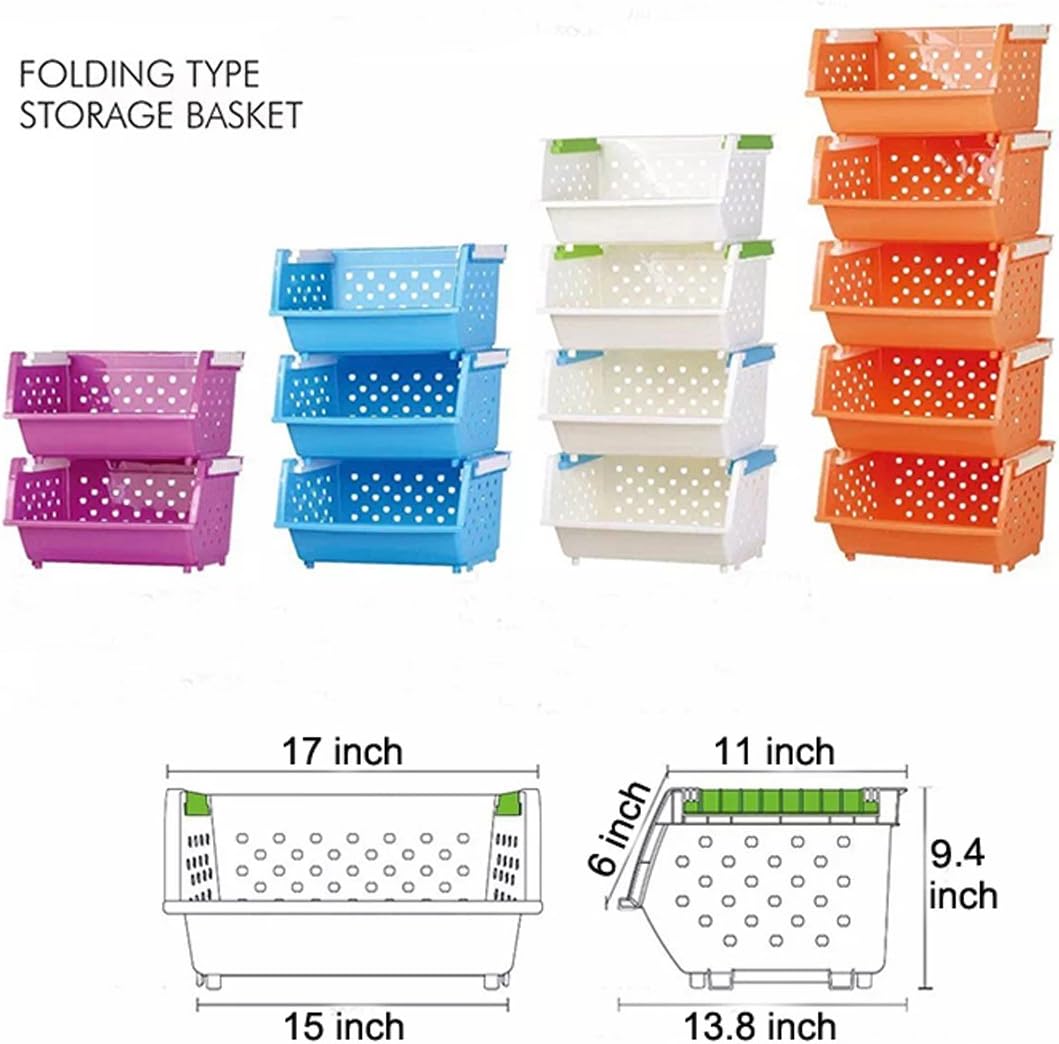 Kids' Toys Chest Large Baskets Storage Bins Organizer with Wheels Can Move Everywhere Natural Primary (Primary Collection) (6 Baskets Choose)3