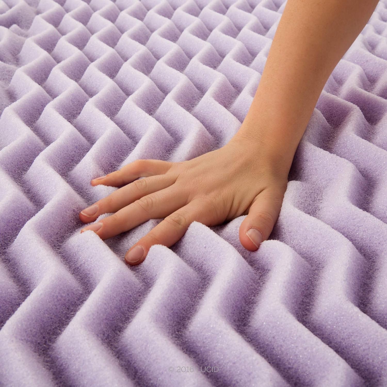 LUCID Mattress Topper, Full XL, Lavender6 - Copy