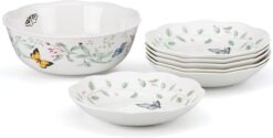 Lenox 6437719 Butterfly Meadow 7-Piece Bowl Set