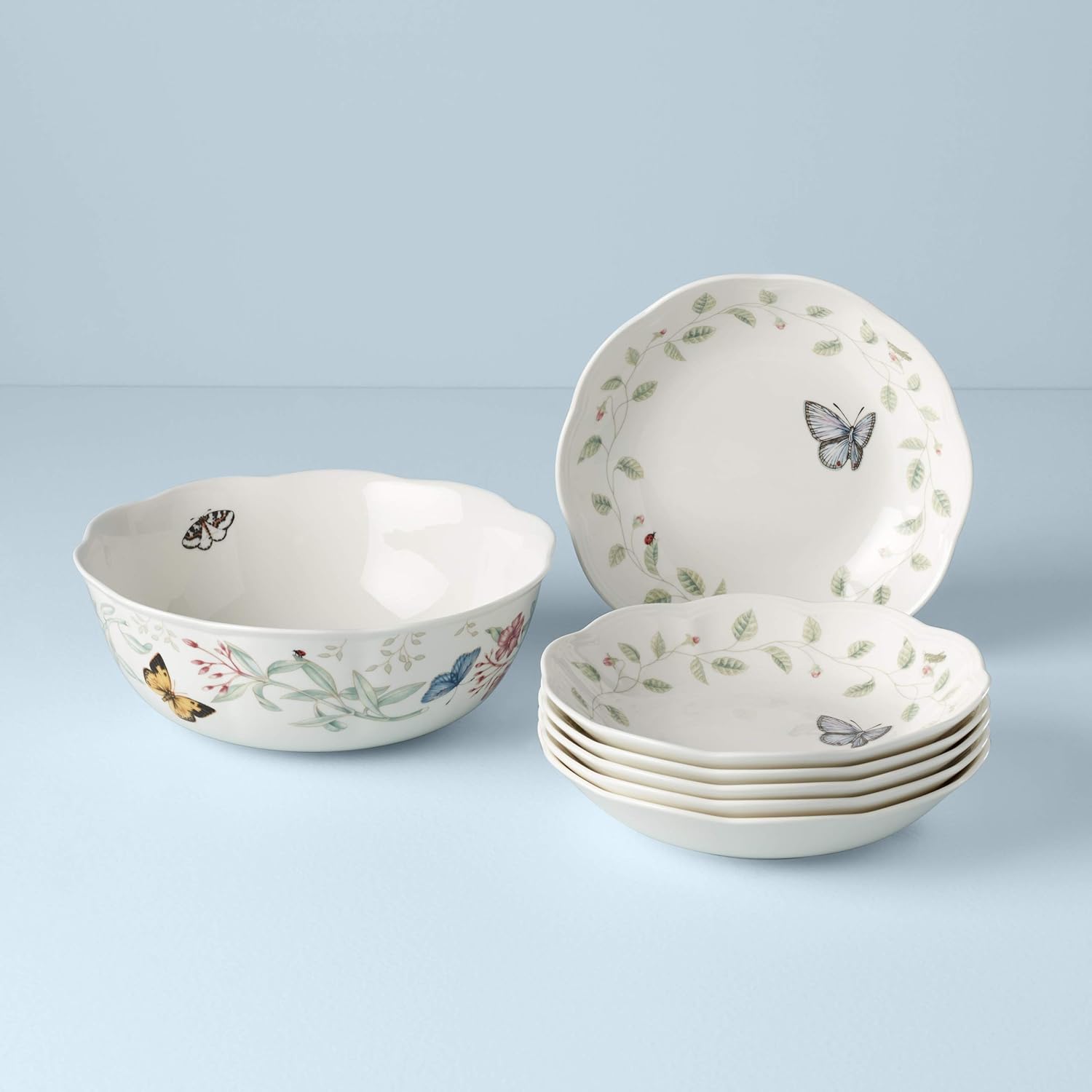 Lenox 6437719 Butterfly Meadow 7-Piece Bowl Set11