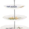 Lenox Butterfly Meadow 3-Tiered Server, 4.10 LB, Multi