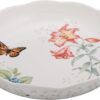 Lenox Butterfly Meadow Low Serve Bowl, White
