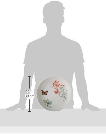 Lenox Butterfly Meadow Low Serve Bowl, White7