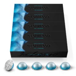 Nespresso Capsules Vertuo, Ice Leggero, 50-Count Double Espresso Coffee Pods, Brews 2.7 oz. fl.