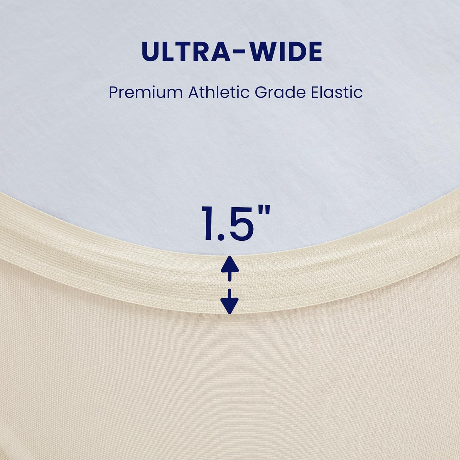 SLEEP ZONE King Size Cooling Mattress Topper, Premium Zoned Cool Mattress Pad Cover, Padded Mattress Protector Breathable Washable, Deep Pocket 8-21 (Beige, King)7