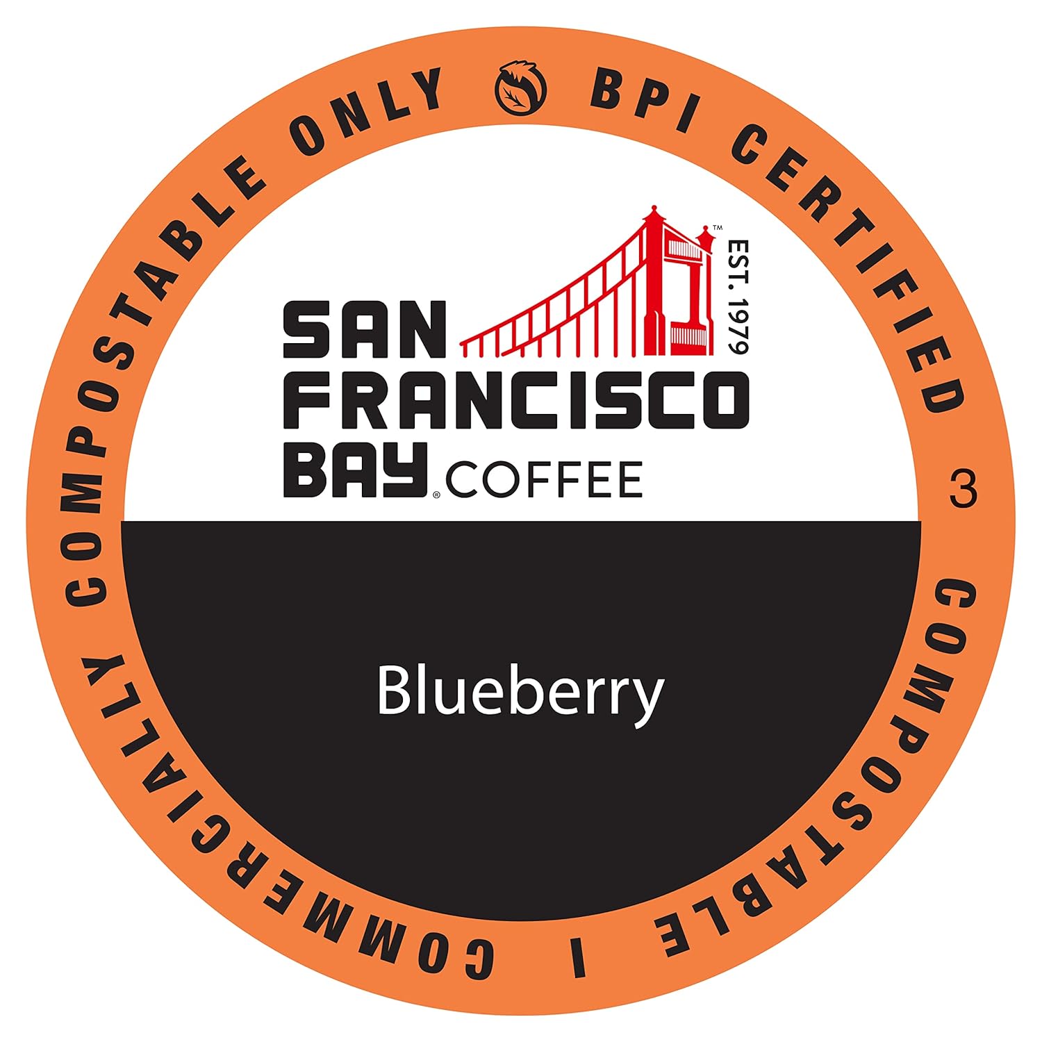 San Francisco Bay Compostable Coffee Pods - Blueberry (80 Ct) K Cup Compatible including Keurig 2.0, Flavored, Medium Roast San Francisco Bay Compostable Coffee Pods - Blueberry (80 Ct) K Cup Compatible including Keurig 2.0, Flavored, Medium Roast