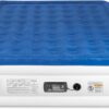 SoundAsleep Dream Series Luxury Air Mattress with ComfortCoil Technology & Built-in High Capacity Pump for Home Camping- Double Height, Adjustable, Inflatable Blow Up, Portable - California King XL