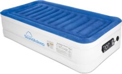 SoundAsleep Products SoundAsleep CloudNine Series Air Mattress with Dual Smart Pump Technology Twin Size