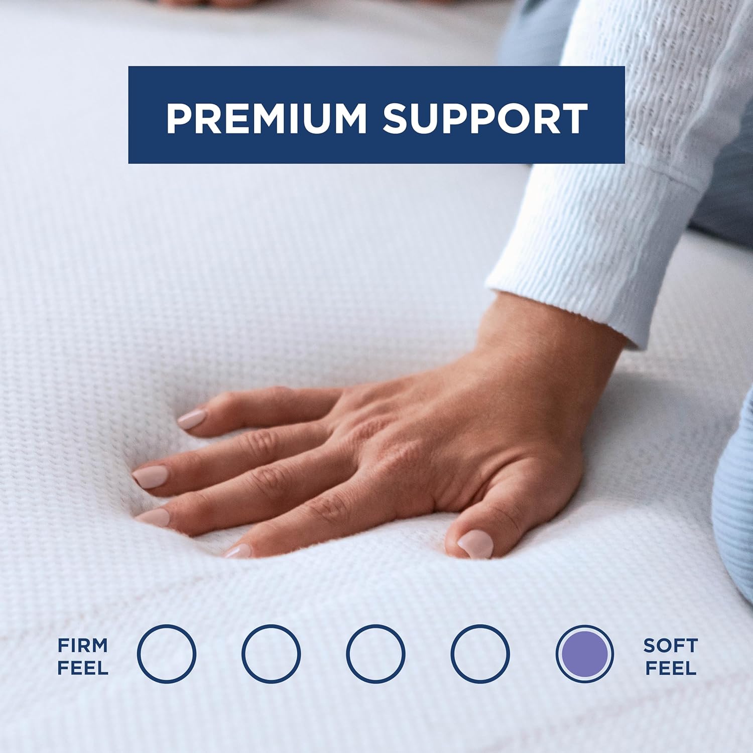 TEMPUR-Adapt (Supreme) 3 Memory Foam Mattress Topper, King3