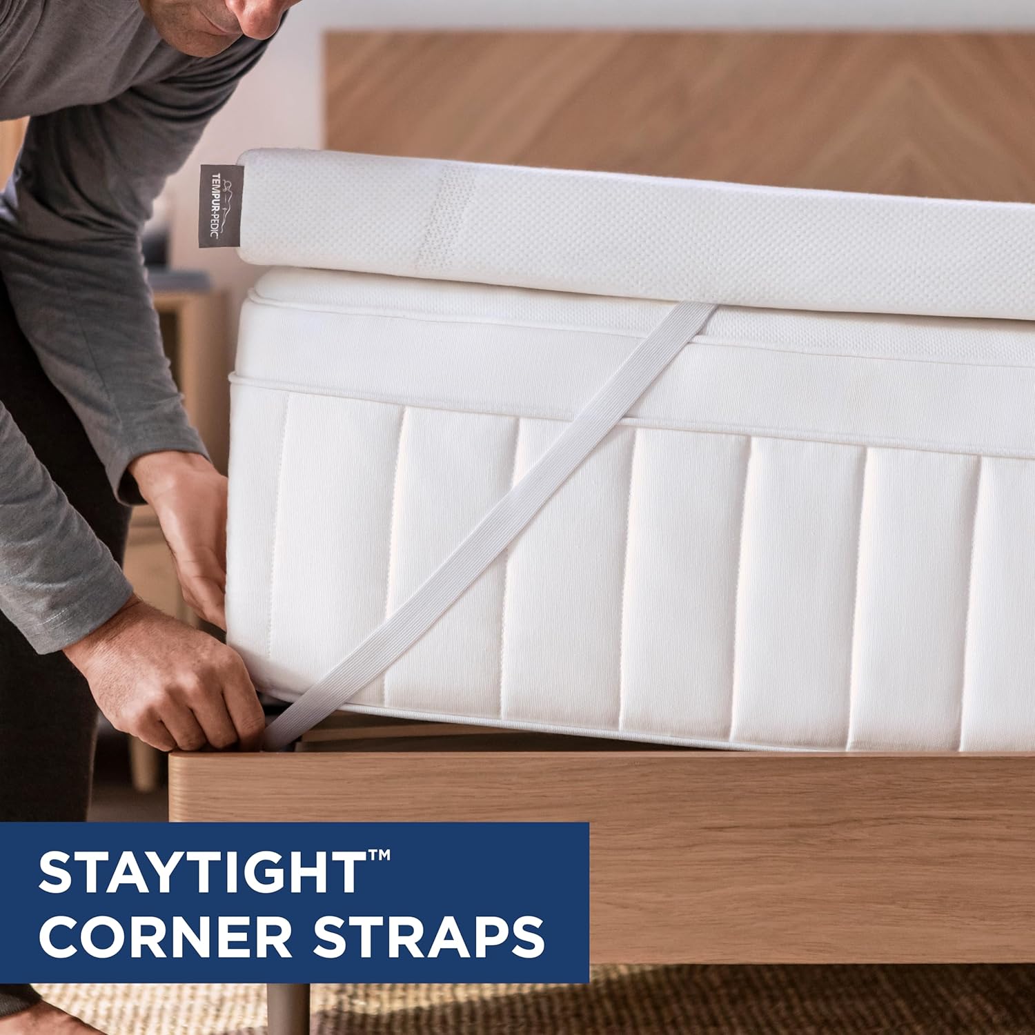 TEMPUR-Adapt (Supreme) 3 Memory Foam Mattress Topper, King6