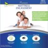 Twin Extra Long (Twin XL) Mattress Protector (8"-11" Depth) - Zippered Waterproof Cover - Fits College Dorm Twin XL Mattress - Hypoallergenic Premium Quality Encasement