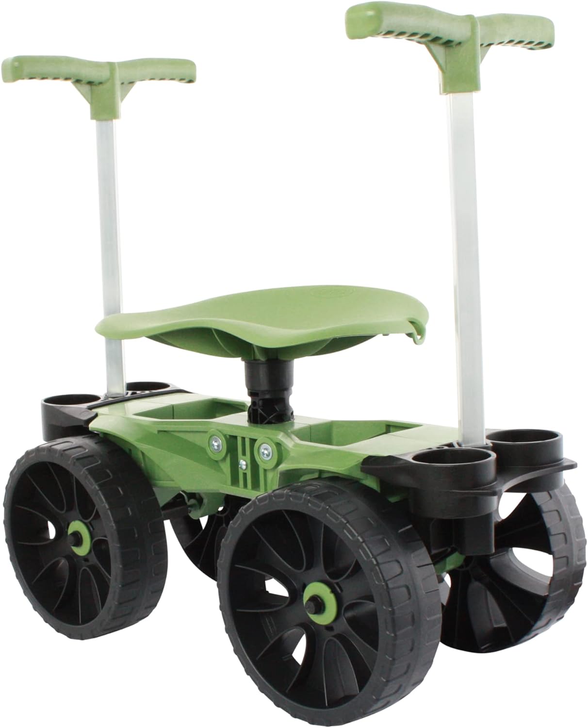 Wheelie Easy-Up Wheeled Garden Stool with Handles Relieve Pain Getting Up and Down Gardening Work-Seat with Wheels for Elderly Seniors Made in USA by Vertex Model EX530 Wheelie Easy-Up | Wheeled Garden Stool with Handles Relieve Pain Getting Up and Down | Gardening Work-Seat with Wheels for Elderly Seniors | Made in USA by Vertex | Model EX530