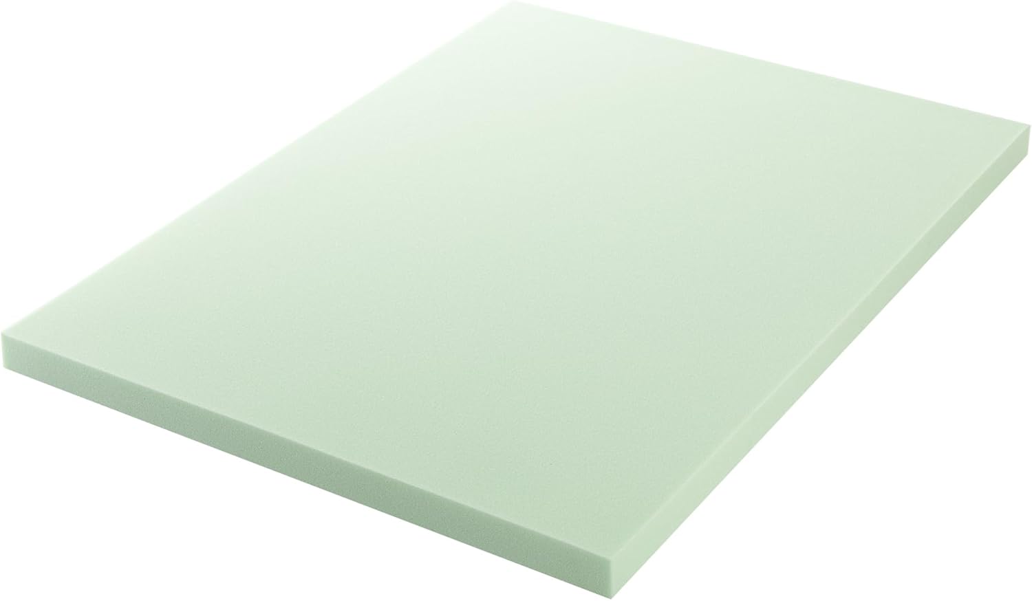 ZINUS 3 Inch Green Tea Memory Foam Mattress Topper, Smaller, More Convenient WonderBox Packaging, Pressure-Relieving Layers, CertiPUR-US Certified, Full24