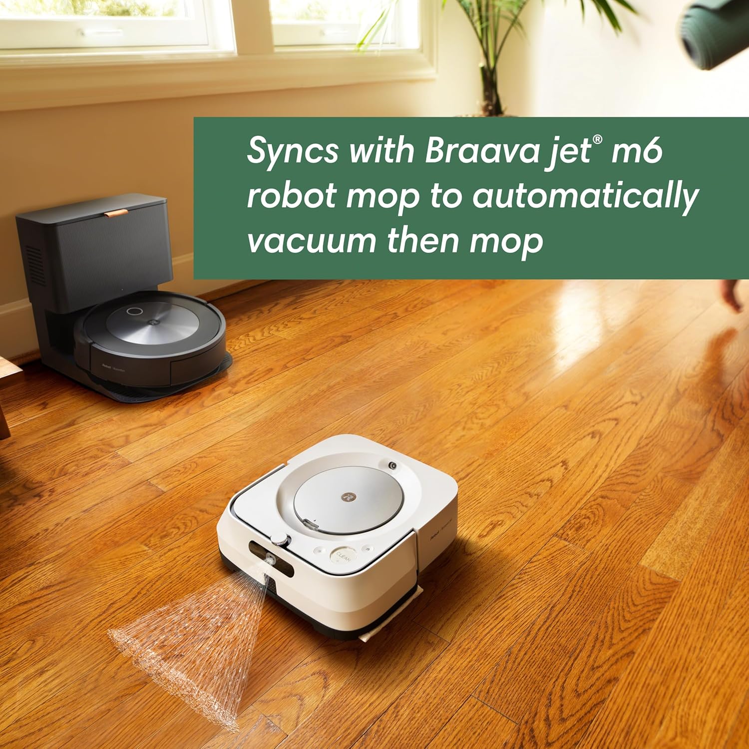 iRobot Roomba j7+ (7550) Self-Emptying Robot Vacuum – Uses PrecisionVision Navigation to Identify & Avoid Objects Like Socks, Shoes, & Pet Waste, Smart Mapping, Self-Empty for Up to 60 Days88
