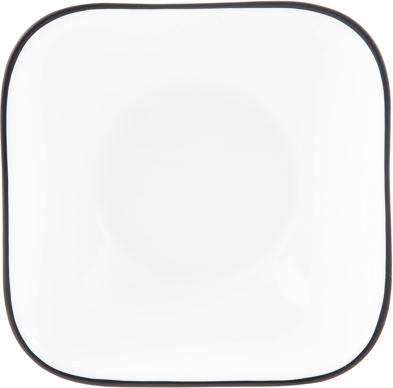 Corelle Vitrelle 6-Piece (22-Oz) Cereal Soup Bowls, Triple Layer Glass and Chip Resistant, Lightweight Square Dinnerware Bowl Set, Simple Lines2