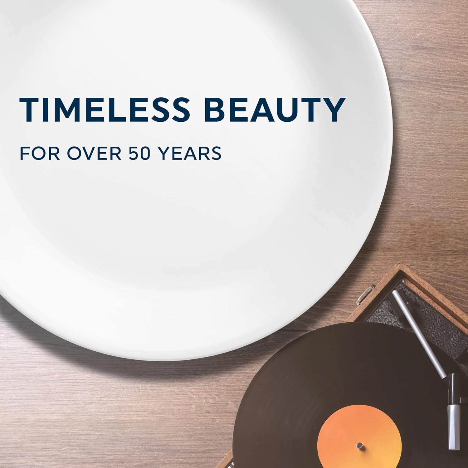 Corelle Vitrelle 6-Piece (22-Oz) Cereal Soup Bowls, Triple Layer Glass and Chip Resistant, Lightweight Square Dinnerware Bowl Set, Splendor7