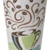 Dixie PerfecTouch 16 oz. Insulated Paper Hot Coffee Cup by GP PRO (Georgia-Pacific), Coffee Haze, 5356CD, 1,000 Count (50 Cups Per Sleeve, 20 Sleeves Per Case)
