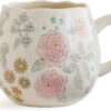 Dorotea Hand Painted Coffee and Tea Mugs, 16 Ounce, Set of 4, Assorted