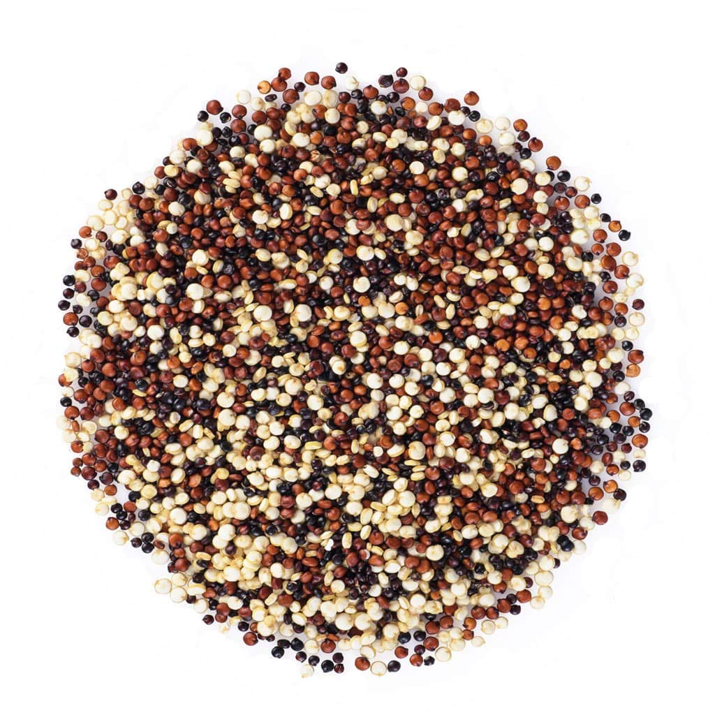 Food to Live Organic Tri-Color Quinoa, 10 Pounds — Non-GMO, Three-Color Blend of White, Black, and Red, Whole Grain, Non-Irradiated, Kosher, Vegan, Sproutable, Sirtfood, Good Source of Fiber, Protein2