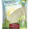 Food to Live Organic White Basmati Rice, 8 Pounds – Non-GMO, Long-Grain Rice Variety, Fragrant, Kosher, Vegan, Bulk. Non-Irradiated. Less Starch. High in Dietary Fiber. Great for Indian Dishes.