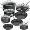 Granitestone 13 Pc Pots and Pans Set Non Stick Cookware Set, Kitchen Cookware Sets, Pot and Pan Set, Pot Set, Hard Anodized Non Stick Pots and Pans Set with Lids, Nonstick Cookware Set Dishwasher Safe