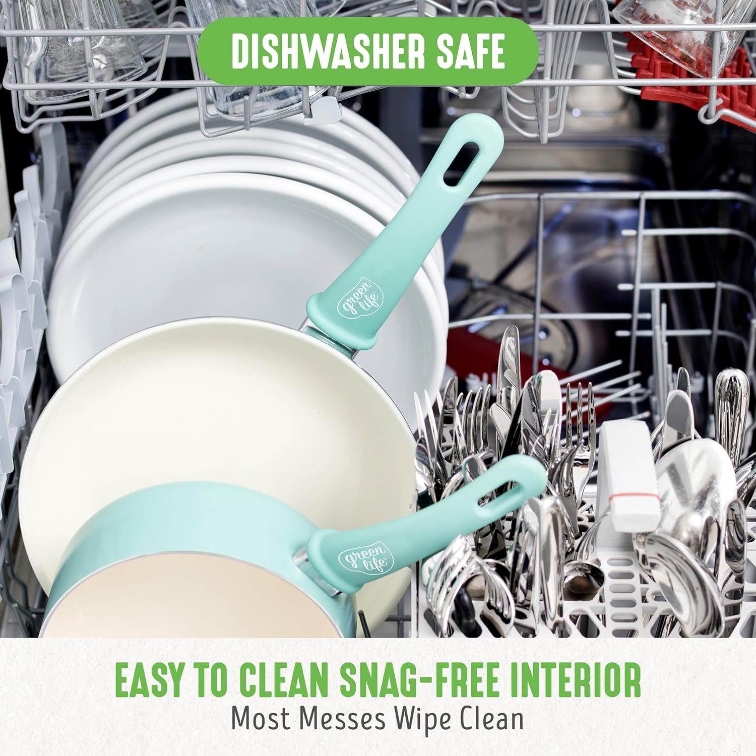 GreenLife Soft Grip Healthy Ceramic Nonstick 23 Piece Kitchen Cookware Pots and Frying Sauce Saute Pans Set with Kitchen Utensils, PFAS-Free, Dishwasher Safe, Turquoise7