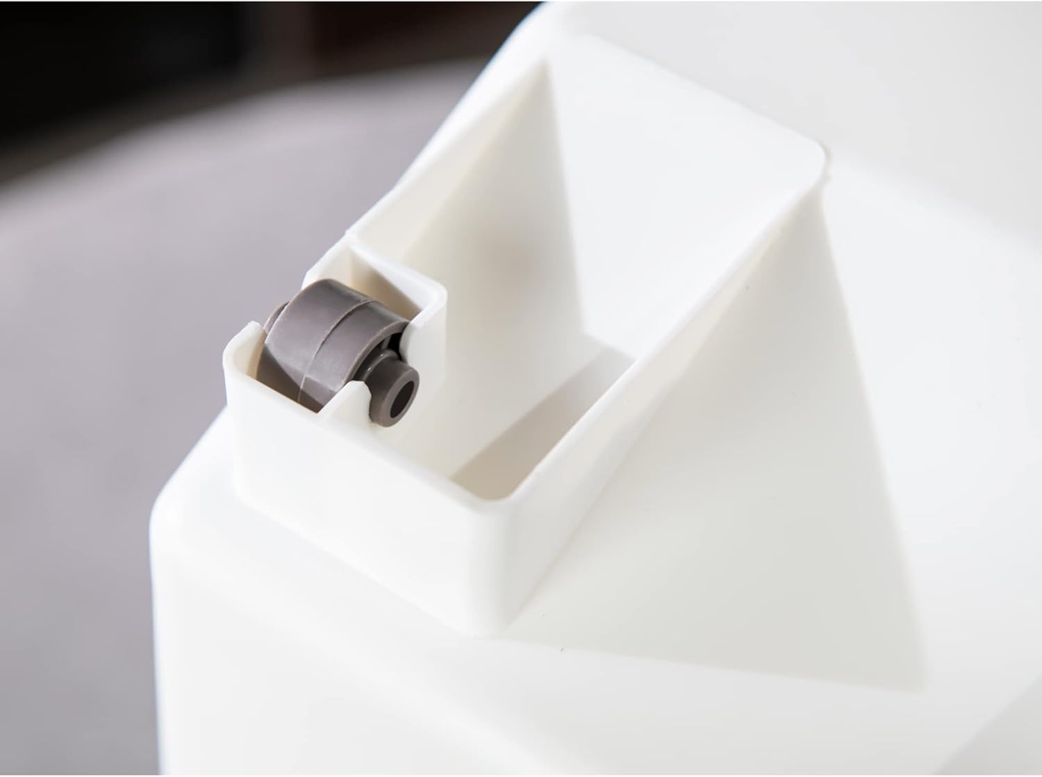 HANAMYA 33 Liter 50 lbs Rice Storage Container with Measuring Cup, BPA free, For Rice Grain Pet Food Flour, 2 count, White0