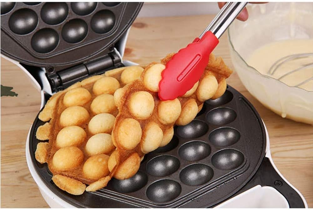 Hong Kong Egg Waffle Maker by StarBlue with BONUS recipe e-book - Make Hong Kong Style Bubble Egg Waffle in 5 minutes AC 120V, 60Hz 760W-0
