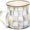 MACKENZIE-CHILDS Enamel Mug, Cute Enamelware Coffee Mug or Tea Mug, 16 Ounces, Unique Drinkware, Sterling Check