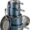 Tramontina Cookware Set Nonstick 11-Piece Blue, 80143/031DS