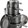 Tramontina Cookware Set Nonstick 11-Piece Charcoal Gray, 80143/025DS