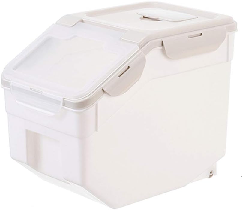 WINIAER Airtight Food Storage Containers, Large Capacity Pet Food Storage Container, Kitchen Pantry Storage Bin for Rice, Cereal, Flour, Snacks WINIAER Airtight Food Storage Containers, Large Capacity Pet Food Storage Container, Kitchen Pantry Storage Bin for Rice, Cereal, Flour, Snacks