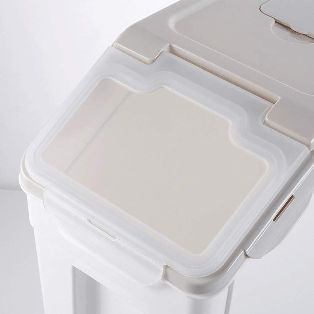 WINIAER Airtight Food Storage Containers, Large Capacity Pet Food Storage Container, Kitchen Pantry Storage Bin for Rice, Cereal, Flour, Snacks5