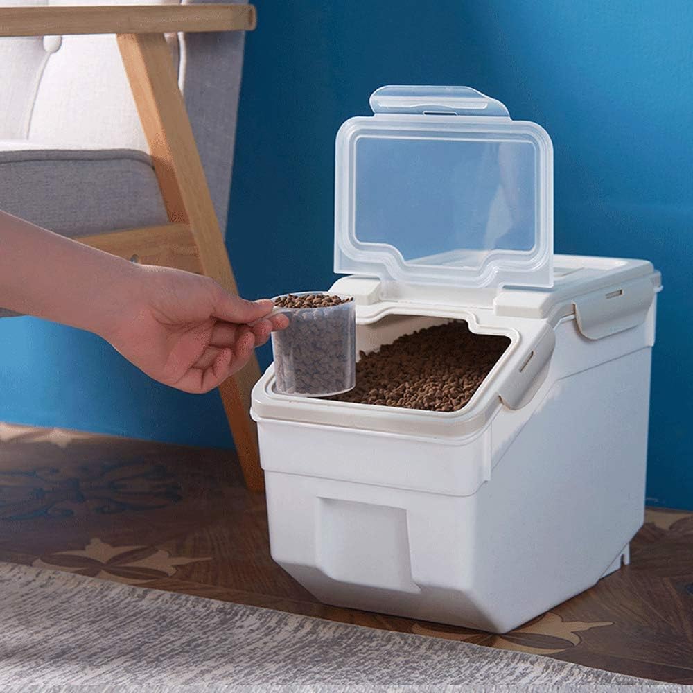 WINIAER Airtight Food Storage Containers, Large Capacity Pet Food Storage Container, Kitchen Pantry Storage Bin for Rice, Cereal, Flour, Snacks6