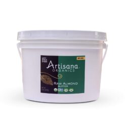 Artisana Organics Raw Almond Butter, 8 lbs | No Sugar Added, Bulk Unroasted Almond Butter, No Palm Oil, Vegan, Paleo, Keto Friendly and Non GMO